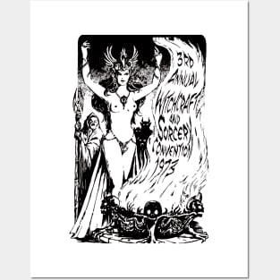 Witchcraft & Sorcery Convention 1973 Posters and Art